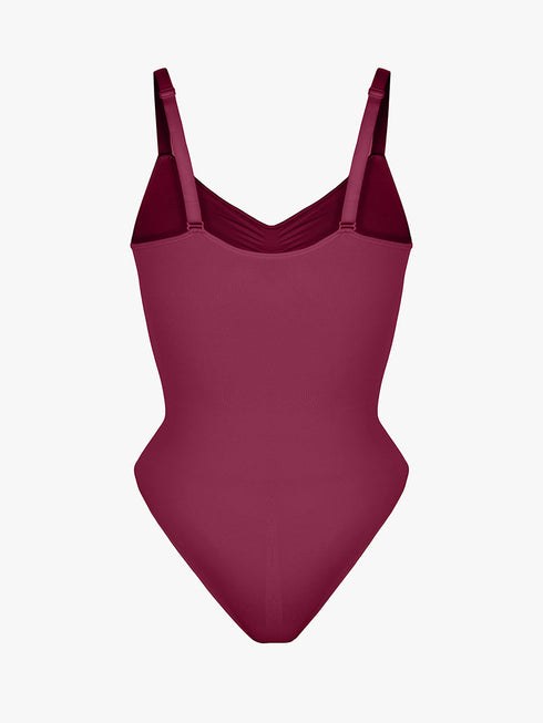 Well-in Vogue Seamless Chest Support Waist Control Shapewear Bodysuit